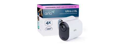 Sicher dir Arlo Ultra 2 XL Überwachungskamera im Doppelpack für 519,99€