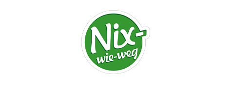 Nix-wie-weg Logo