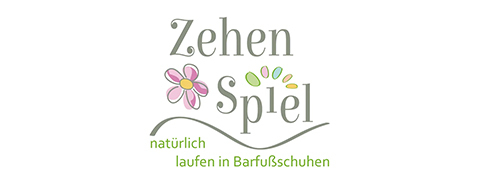 Zehenspiel Barfussschuhe Logo